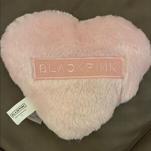Blackpink Heart-Shaped Light Up Pink Plush Pillow